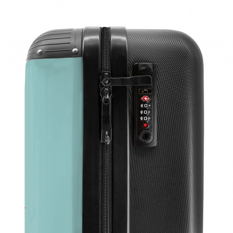 Koffer - Hotrod turquoise-3