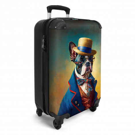 Koffer - Hond - Kleding - Accessoires - Verf - Portret-2