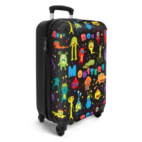 Koffer - Monster - Kleuren - Kinderen - Ruimte-2