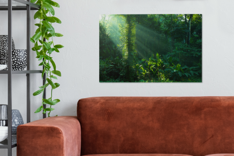 Canvas schilderij - Jungle - Planten - Zon-thumbnail-2