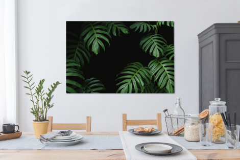 Canvas schilderij - Jungle - Planten - Monstera-thumbnail-4