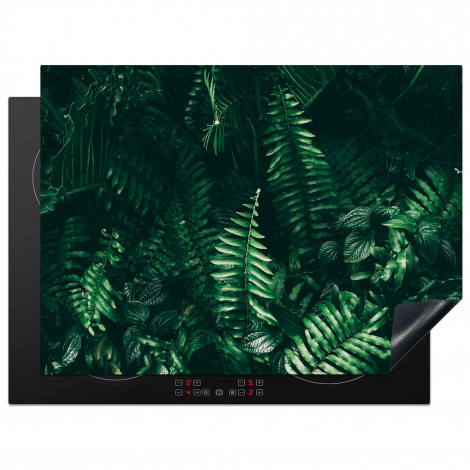 Herdabdeckplatte - Blätter - Dschungel - Natur - Tropisch - Pflanzen