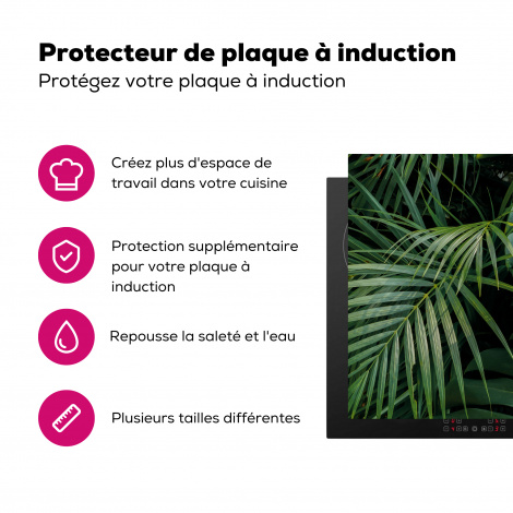 Protège-plaque à induction - Plantes - Jungle - Feuilles - Tropicales-3