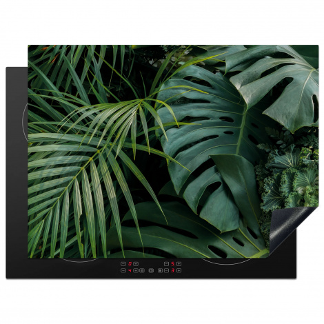 Protège-plaque à induction - Plantes - Jungle - Feuilles - Tropicales