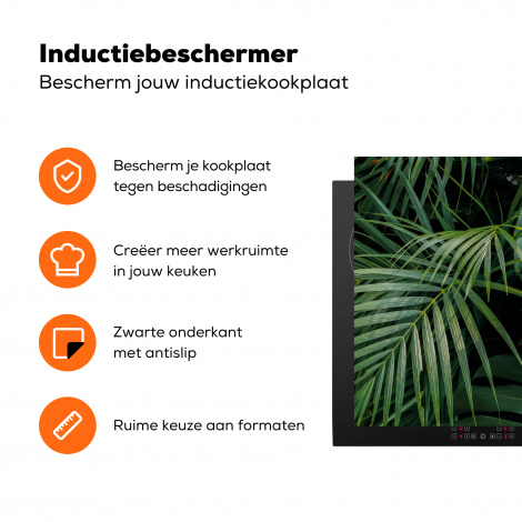 Inductiebeschermer - Planten - Jungle - Bladeren - Tropisch-3