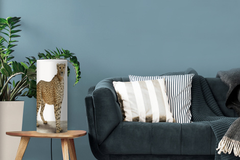 Kinderlamp - Luipaard - Dieren - Witte achtergrond - Kinderen - Jongens - Meisjes-2