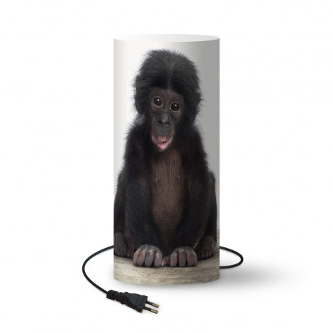 Kinderlamp - Kind - Aap - Chimpansee - Baby dieren - Jongens - Meiden-1