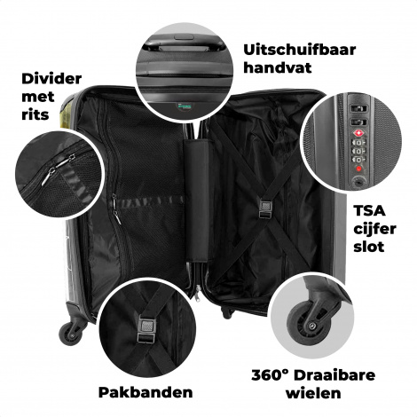 Koffer - Schommelde grote aap-4