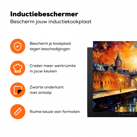 Inductiebeschermer - Maastricht - Zonsondergang - Nederland - Kunst-3