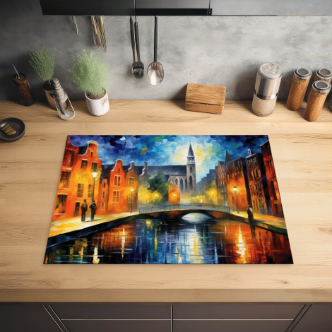 Inductiebeschermer - Alkmaar - Zonsondergang - Architectuur - Nederland - Stad-2