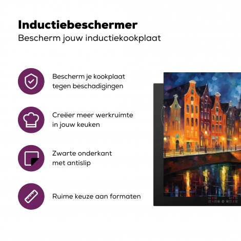 Inductiebeschermer - Amsterdam - Architectuur - Avond - Nederland-3