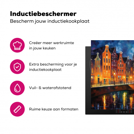 Inductiebeschermer - Amsterdam - Architectuur - Avond - Nederland-3