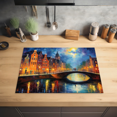 Inductiebeschermer - Amsterdam - Architectuur - Avond - Nederland-2