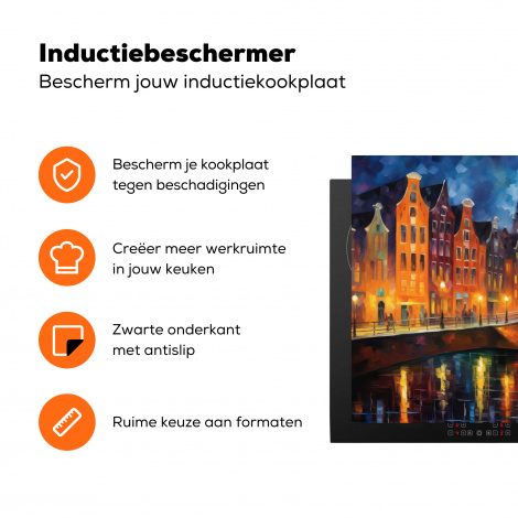 Inductiebeschermer - Amsterdam - Architectuur - Avond - Nederland-3