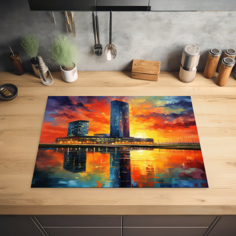Inductiebeschermer - Almere - Zonsondergang - Architectuur - Nederland - Stad-2