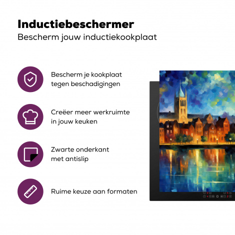 Inductiebeschermer - Nijmegen - Zonsondergang - Nederland - Stad-3