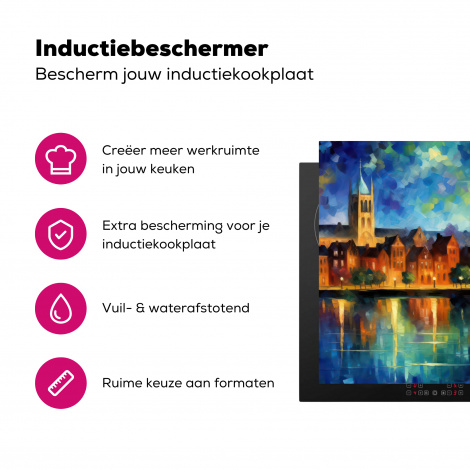 Inductiebeschermer - Nijmegen - Zonsondergang - Nederland - Stad-3