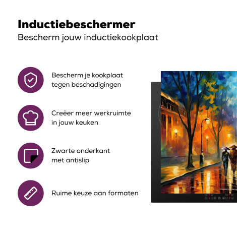Inductiebeschermer - Parijs - Eiffeltoren - Kunst - Steden-3