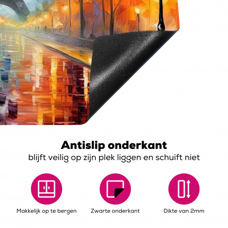 Inductiebeschermer - Parijs - Eiffeltoren - Kunst - Steden-4