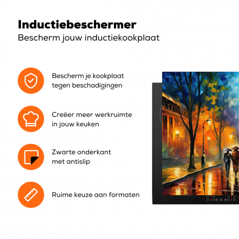 Inductiebeschermer - Parijs - Eiffeltoren - Kunst - Steden-3