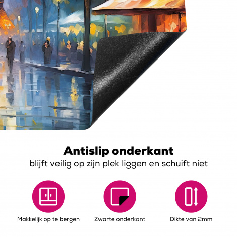 Inductiebeschermer - Steden - Parijs - Eiffeltoren - Kunst-4