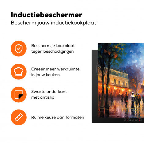 Inductiebeschermer - Steden - Parijs - Eiffeltoren - Kunst-3