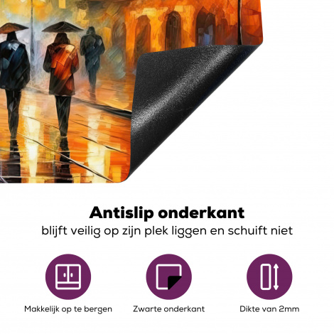 Inductiebeschermer - Berlijn - Avond - Duitsland - Kunst-4
