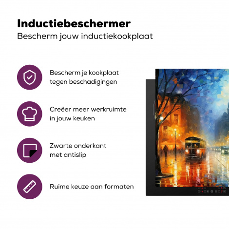 Inductiebeschermer - Berlijn - Avond - Duitsland - Kunst-3