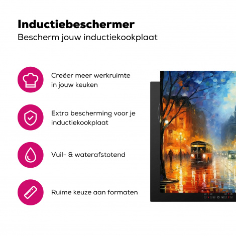 Inductiebeschermer - Berlijn - Avond - Duitsland - Kunst-3