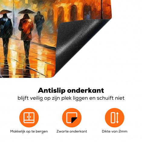 Inductiebeschermer - Berlijn - Avond - Duitsland - Kunst-4