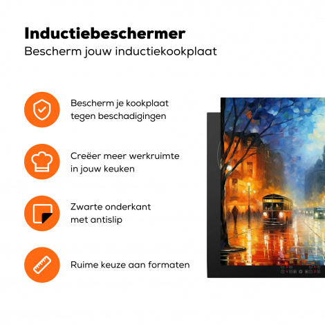 Inductiebeschermer - Berlijn - Avond - Duitsland - Kunst-3