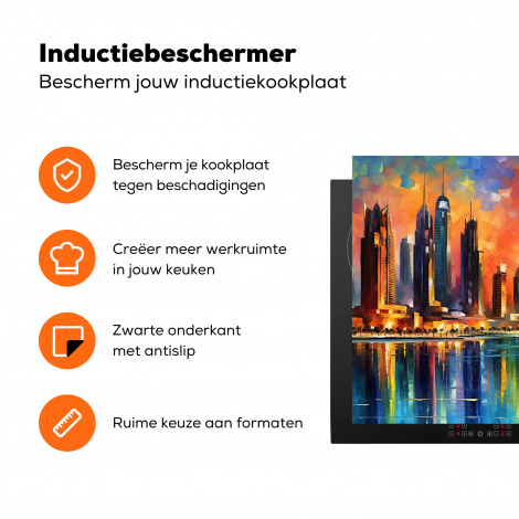 Inductiebeschermer - Wereldstad - Dubai - Zonsondergang - Architectuur-3