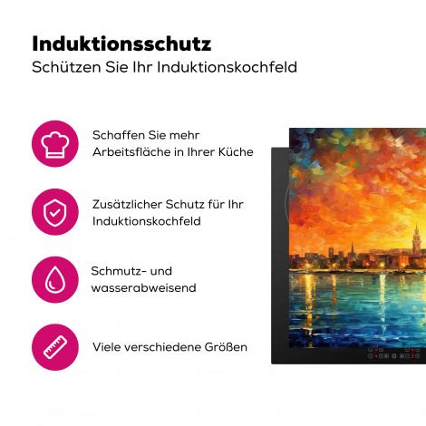 Herdabdeckplatte - Kairo - Architektur - Sonnenuntergang-3