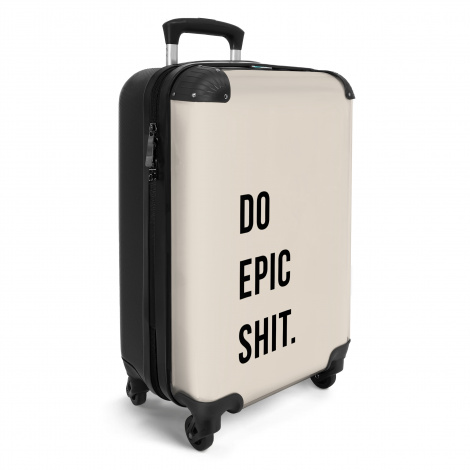 Koffer - Quotes - Do epic shit - Beige-2