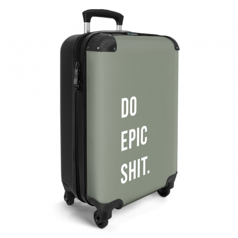 Koffer - Quotes - Do epic shit - Groen-2