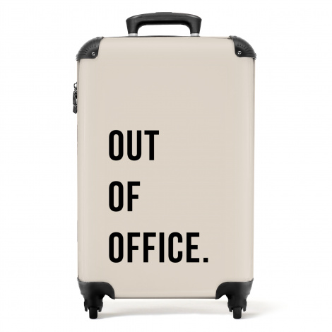 Koffer - Quotes - Out of office - Beige