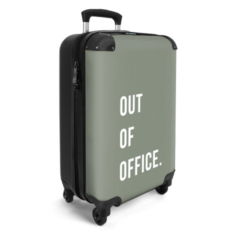 Koffer - Quotes - Out of office - Groen-2