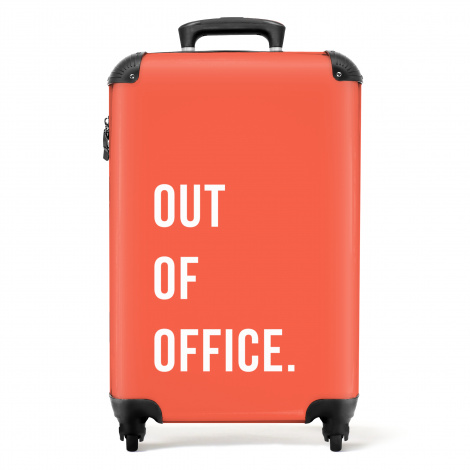 Koffer - Quotes - Out of office - Oranje