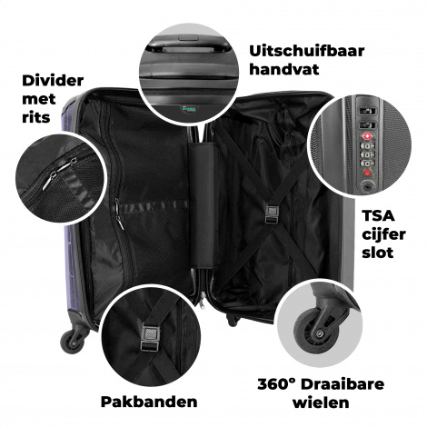 Koffer - I am bikini ready - Paars - Quote-4