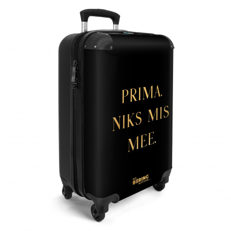 Koffer - Gouden quote Prima niks mis mee-2