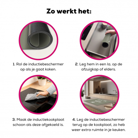 Inductiebeschermer - My kitchen, my rules - Spreuken - Quotes-7