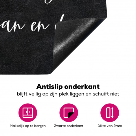 Inductiebeschermer - Ik gooi dingen in de pan en duim - Keuken - Quotes - Spreuken - Humor-4