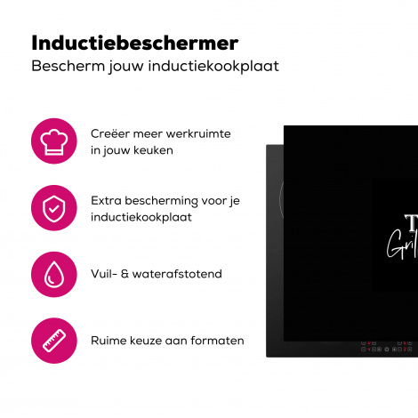 Inductiebeschermer - Barbecue - BBQ - Grill - Koken - The Grillfather - Tekst - Spreuken-3