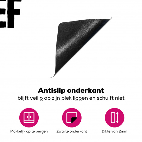 Inductiebeschermer - Keuken - Koken - Bakken - Chef - Master Chef - Kok - Tekst-4