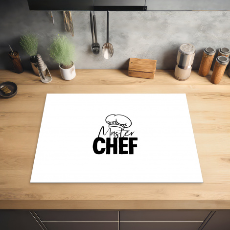Inductiebeschermer - Keuken - Koken - Bakken - Chef - Master Chef - Kok - Tekst-2