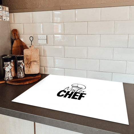 Inductiebeschermer - Keuken - Koken - Bakken - Chef - Master Chef - Kok - Tekst-5