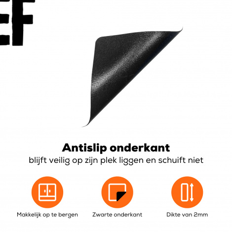 Inductiebeschermer - Keuken - Koken - Bakken - Chef - Master Chef - Kok - Tekst-4