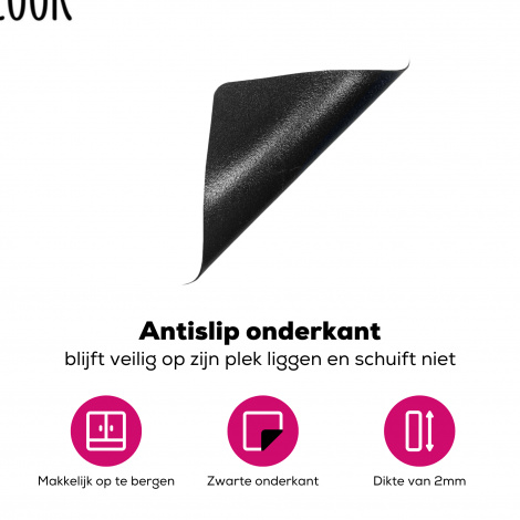 Inductiebeschermer - Always kiss the cook - Koken - Kok - Keuken - Spreuken-4