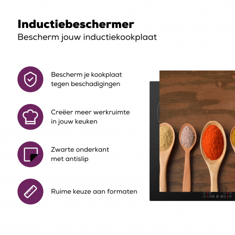Inductiebeschermer - Pollepel - Kruiden - Eten - Specerijen - Tafel-3