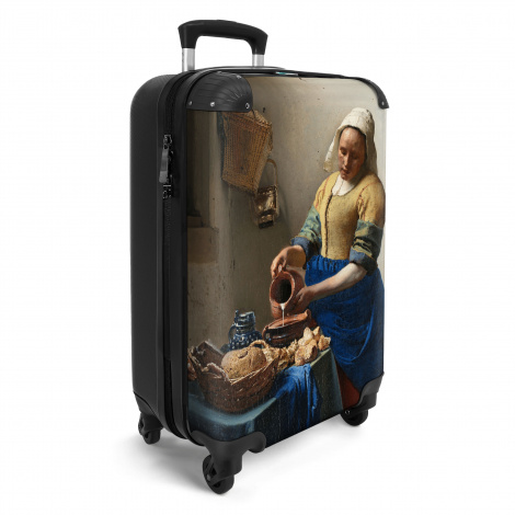 Koffer - Kunst - Melkmeisje - Vermeer - Oude meesters - Vintage-2